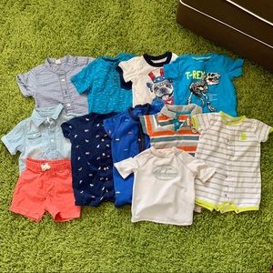 Boys 9 Month Summer Clothing Lot